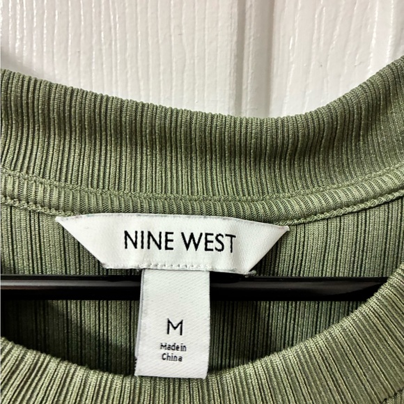 Nine West Sage Green Sleeveless Top - Picture 3 of 3